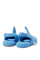 Kids Shark Ages Cotton-Terry Slippers